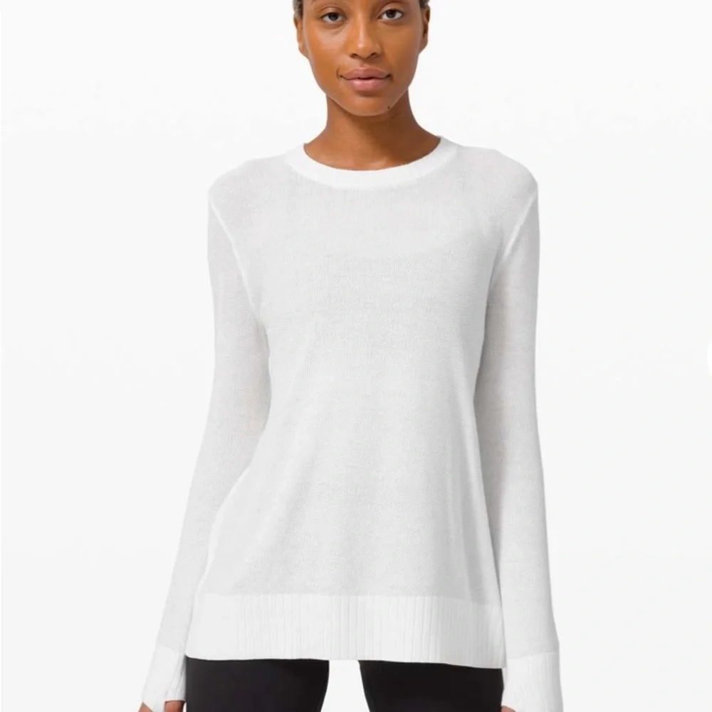 Lululemon sincerely yours Sweater White